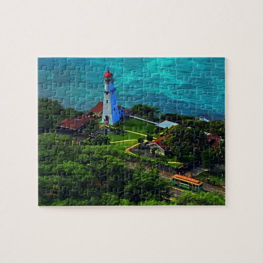 Diamond Head vuurtoren #1 puzzel (Horizontaal)