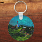 Diamond Head Vuurtoren #1 Sleutelhanger (Voorkant)