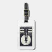 Diamond Head Vuurtoren Hawaï Maan Bagagelabel (Voorkant verticaal)