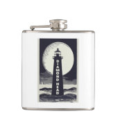 Diamond Head Vuurtoren Hawaï Maan Heupfles (Voorkant)