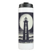Diamond Head Vuurtoren Hawaï Maan Thermosbeker (Voorkant)