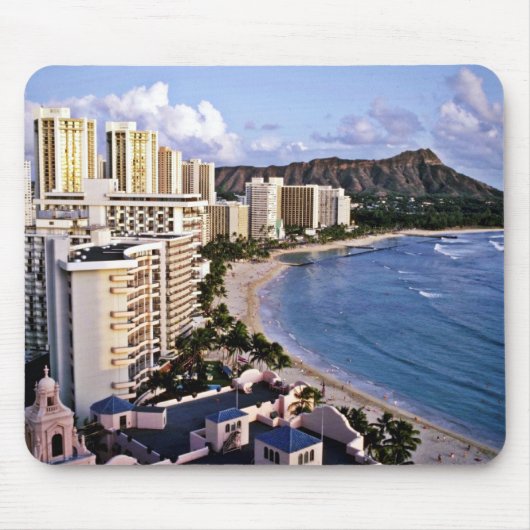 Diamond Head - Waikiki Beach, Oahu Muismat (Voorkant)