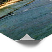 Diamond Head - Waikiki Beach, Oahu Poster (Hoek)