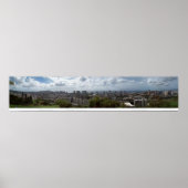 Diamond Head - Waikiki - Honolulu 180° Panorama Poster (Voorkant)