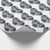 Diamond Heart 60e Jubileum — Verpakkingspapier Cadeaupapier (Hoek)