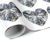 Diamond Heart 60e Jubileum — Verpakkingspapier Cadeaupapier (Rol Hoek)