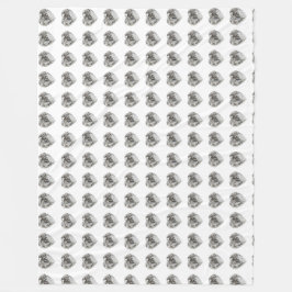 Diamond Heart Fleece Deken