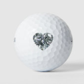 Diamond Heart Golf Ball Golfballen (Voorkant)