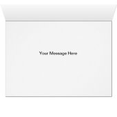 Diamond Heart Green Weddenschap Hartelijk dank (Binnen Horizontaal (Onder))