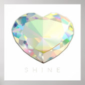 Diamond Heart-inspiratie Poster (Voorkant)