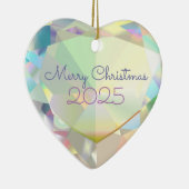 Diamond Heart  keramisch Ornament (Rechts)