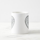 Diamond Heart Koffiemok (Center)