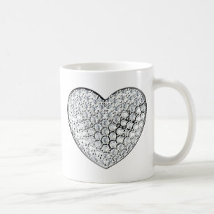 Diamond Heart Koffiemok