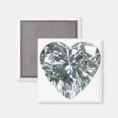 Diamond Heart Magnet (Voorkant / Achterkant)