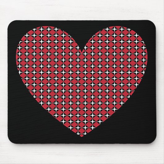 Diamond Heart Muismat (Voorkant)