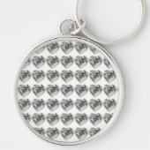 Diamond Heart Sleutelhanger (Voorkant)
