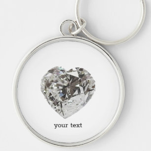 Diamond Heart Sleutelhanger