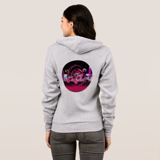 Diamond Heart Vegas Love Hoodie 💖💎 (Achterkant volledig)