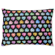 Diamond Heart Waterverf Pattern Schattige Pastel F