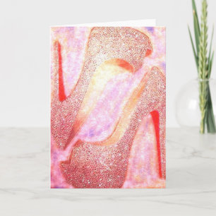 Diamond Heels Wenskaart Kaart