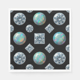 Diamond High End Formeel | Luxe Trouwvierkant Servet