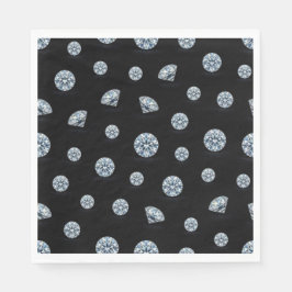 Diamond High End Formeel | Luxe Trouwvierkant Servet