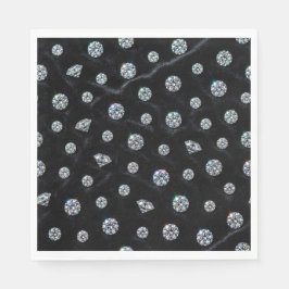 Diamond High End Formeel | Luxe Trouwvierkant Servet