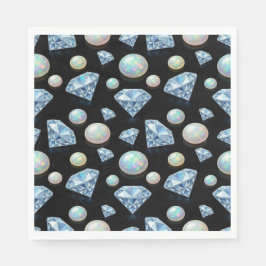 Diamond High End Formeel | Luxe Trouwvierkant Servet