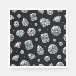 Diamond High End Formeel | Luxe Trouwvierkant Servet