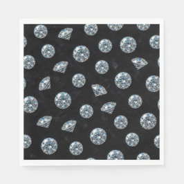 Diamond High End Formeel | Luxe Trouwvierkant Servet