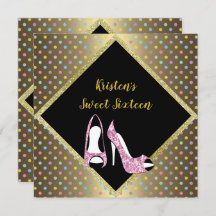 DIAMOND HOOG HOOG SCHOEET SIXTEEN SPOT Gold