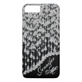 Diamond Icicles Monogram Case-Mate iPhone Case (Achterkant)