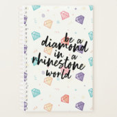 Diamond in een Rhinestone-wereld Planner (Voorkant)