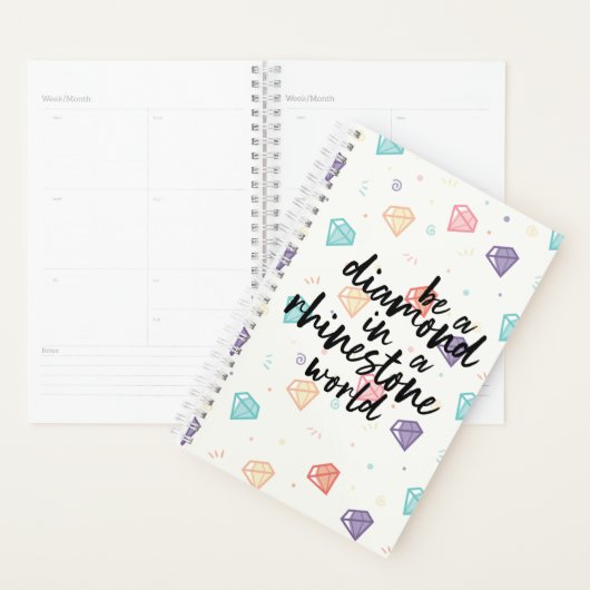Diamond in een Rhinestone-wereld Planner (Display)