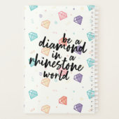 Diamond in een Rhinestone-wereld Planner (Achterkant)