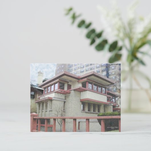 Diamond in het Ruff Briefkaart (Staand voorkant)