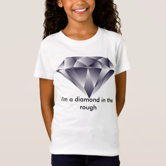 Diamond in het ruwe t-shirt (Voorkant)