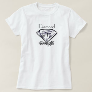 DIAMOND IN HET T-shirt ROUGH-Dames