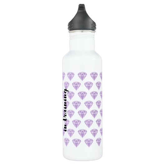 Diamond in trainingswaterfles waterfles (Rechts)