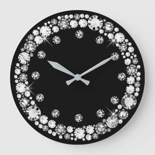 Diamond Infinity Grote Klok (Voorkant)