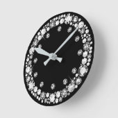 Diamond Infinity Ronde Klok (Hoek)