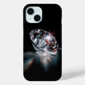 Diamond iPhone 15 Case – Sparkle with Every Swi (Achterkant)