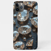 Diamond iPhone Case ziet eruit als echte diamanten (Achterkant)