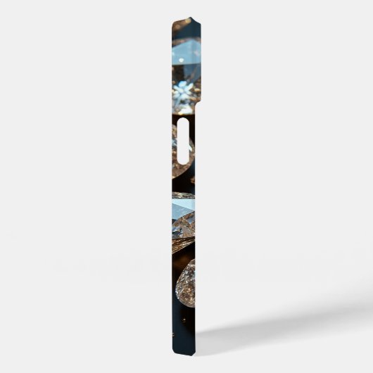Diamond iPhone Case ziet eruit als echte diamanten (Achterkant / Rechts)