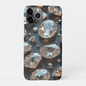Diamond iPhone Case ziet eruit als echte diamanten Hoesje (Achterkant)