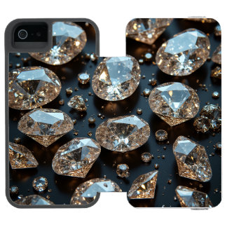 Diamond iPhone WalleCase ziet eruit als echte diam