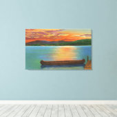 Diamond Island, Prospect Mt Canvas Afdruk (Insitu (Houten vloer))