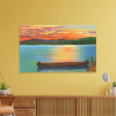 Diamond Island, Prospect Mt Canvas Afdruk (Insitu (Woonkamer))