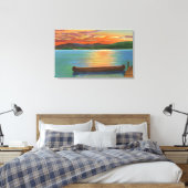 Diamond Island, Prospect Mt Canvas Afdruk (Insitu (Slaapkamer))