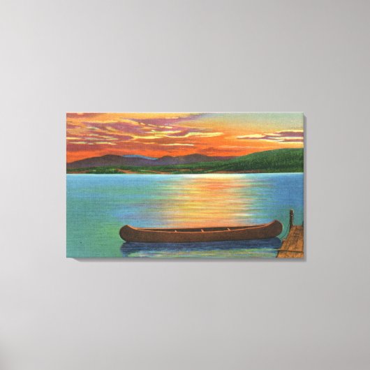 Diamond Island, Prospect Mt Canvas Afdruk (Voorkant)